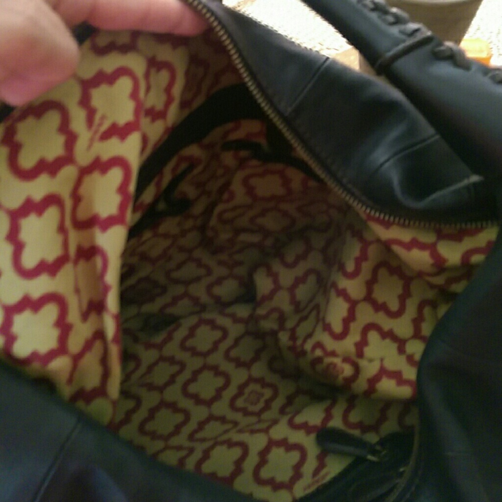 orYANY Black Leather Hobo Bag - Picture 4 of 4